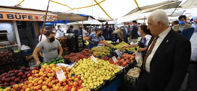 Başkan Gürün, Milas İlçesinde Ziyaretlerde Bulundu