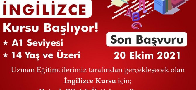 Muğla Ülkü Ocakları'ndan ücretsiz İngilizce kursu