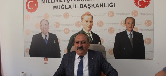 MHP MUĞLA İL BAŞKANI KORKMAZ’IN CUMHURİYET BAYRAMI MESAJI