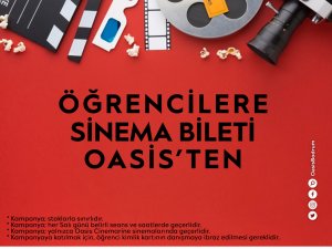 Öğrencilere Sinema Bileti OASİS Bodrum’dan