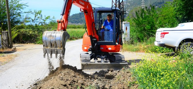 Büyükşehir Ula’da Gölcük ve Kıyra’ya İlave İçme Suyu Sağlıyor