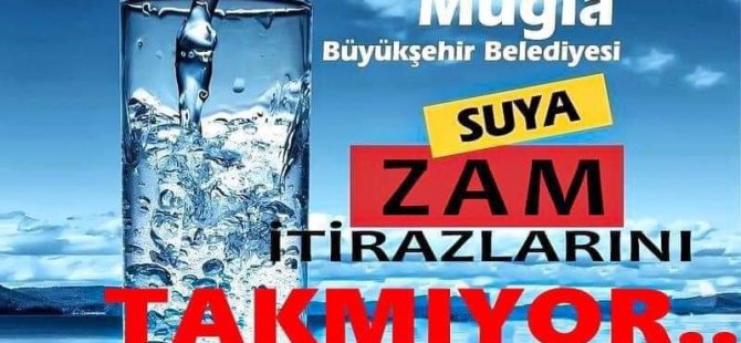 Başkan Gökmen Su Zamına Dikkat Çekti!