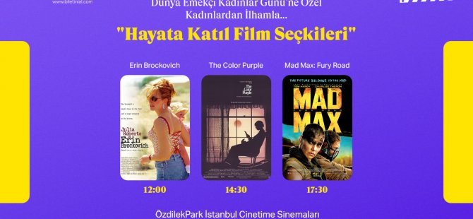 Biletinial’dan 8 Mart Dünya Kadınlar Günü’ne Özel Film Seçkisi