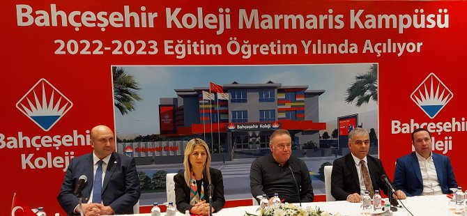 Bahçeşehir Koleji Marmaris'te Açılıyor