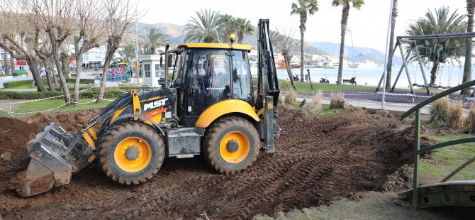 TÜRKMENİSTAN PARKI’NA YENİ GÖRÜNÜM