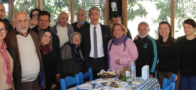 BAŞKAN OKTAY ULU ÇINARLARLA BULUŞTU