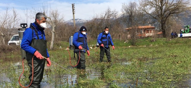 Büyükşehir’den Karabağlar Yaylası’nda Vektörle Mücadele