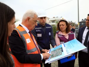 Başkan Gürün, Dalaman’da ki Altyapı Yatırımlarını inceledi