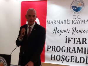 Marmaris Kaymakamlığından  Sosyal Yardımlaşma Vakfına Kayıtlı Ailelere İftar Verildi