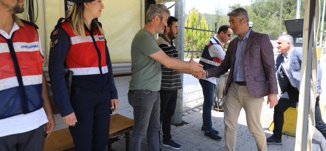 Marmaris Belediye Başkanı Mehmet Oktay, 1 Mayıs'ta Çalışanları Unutmadı