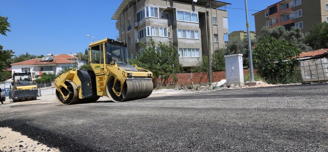 Yatağan’da birinci etapta sıcak asfaltlama yapılıyor