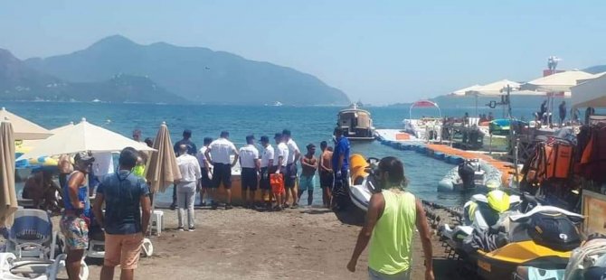 Marmaris'te sürat teknesi tekne dolmuşa çarptı: 1 ölü 3 yaralı