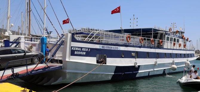 Bodrum-Datça Feribot Seferlerine Yoğun İlgi