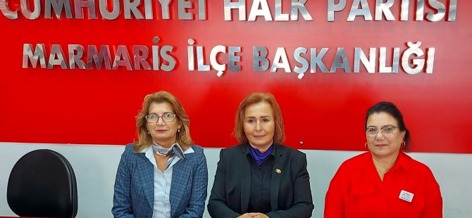 Cumhuriyet Halk Partisi (CHP) Marmaris İçe Kadın Kolları Başkanı Zehra Gezer, Her Kadın Bir Hayattır