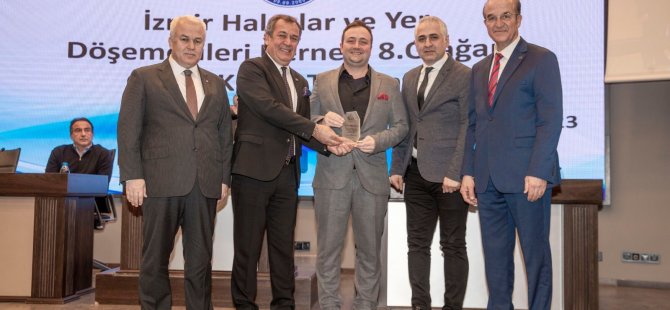 İzmir Halıcılar ve Yer Döşemecileri Derneği 8. olağan genel kurulu İzmir Ticaret Odası Meclis Salonu’nda gerçekleştirildi