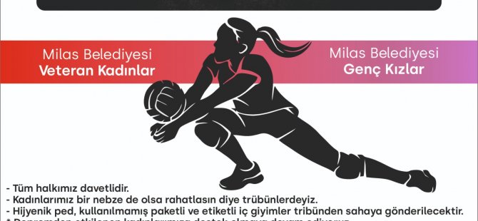 KADINLAR, VOLEYBOL MÜSABAKASINDA “SESİMİZİ DUYAN VAR MI?” DİYECEK