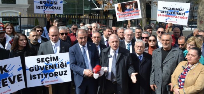 “ÜMİT ÖZDAĞ: MAVİ BOYA BU SEÇİMLERDE KULLANILANA KADAR HER GÜN BURADAYIZ”