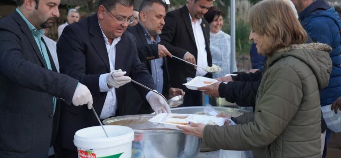 Milas Belediyesi ilk iftar sofrasında 4 bin kişiyi ağırladı