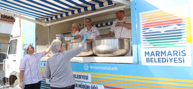 Marmaris Belediyesi  Ramazan Geleneğini Bozmadı