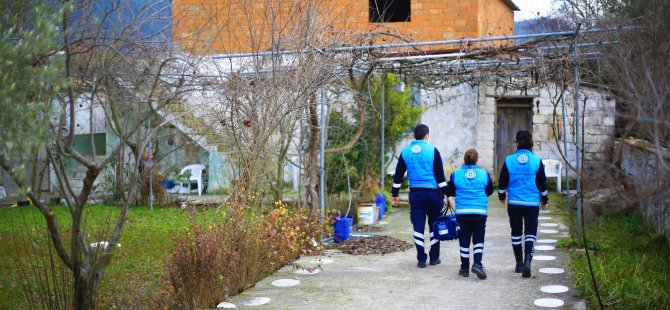 Büyükşehir Ekipleri Sağlık İçin Yollarda