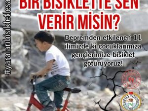 BİR BİSİKLETTE SİZ VERİR MİSİNİZ?