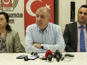 ÜMİT ÖZDAĞ ADANA'DA ÖMER ÇELİK VE İDRİS NAİM ŞAHİN HAKKINDA SERT KONUŞTU