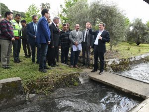 Vali Orhan Tavlı, “Muğla’da Tarımsal Sulamanın İklim Değişimine Uyumu” Projesi Çalışmalarını Yerinde İnceledi