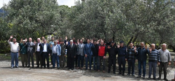 Vali Orhan Tavlı, “Muğla’da Tarımsal Sulamanın İklim Değişimine Uyumu” Projesi Çalışmalarını Yerinde İnceledi