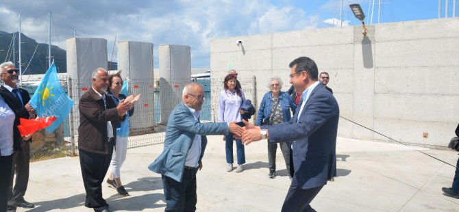 İYİ PARTİ ADAYI MEHMET TOSUN’A DATÇA’DA COŞKULU KARŞILAMA