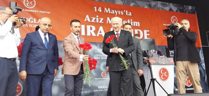 Devlet Bahçeli Muğla'dan seslendi