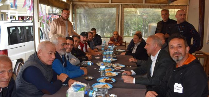 Kadem Mete Marmaris'te seçim çalışmalarını sürdürdü