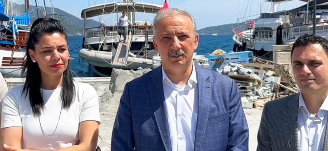 Mete: ”Sayın Büyükşehir Belediye Başkanı cesaretin varsa Marmarise gel Marina esnafını ziyaret et.”