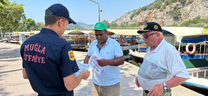 Büyükşehirden Turizm Merkezlerinde Yangın Uyarısı