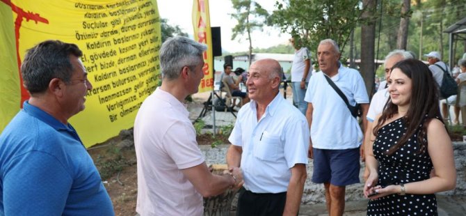 BAŞKAN OKTAY AŞURE LOKMASI’NA KATILDI