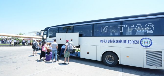 Büyükşehir MUTTAŞ Havaalanı Taşımacılığı ile Vatandaşın Hizmetinde