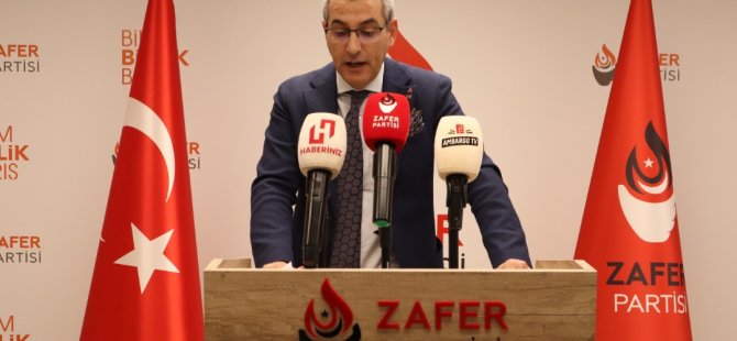 Zafer Partisi İsrail - Filistin Savaşı Hakkında Görüşlerini Açıkladı