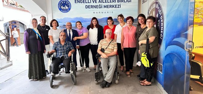 Emniyet Müdürü Çakır'dan Engelli ve Aileleri Birliği Derneği Ziyaret!