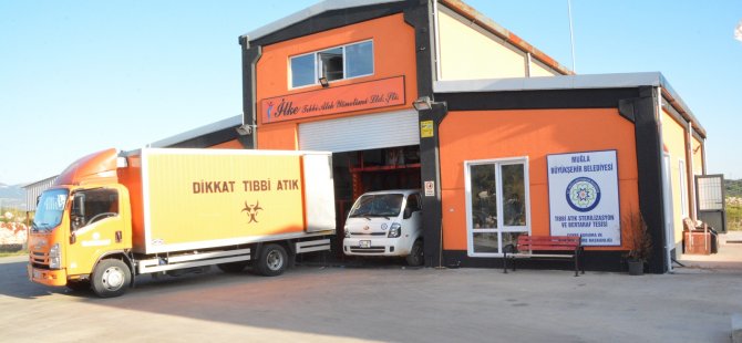 Büyükşehir 7 Bin 900 Ton Tıbbi Atığı Evsel Atığa Dönüştürdü