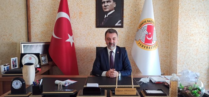 Muğla Gazeteciler Cemiyeti Başkanı Süleyman Akbulut: “Gazetecilik, haklarını en az alabilen mesleklerin başını çekmekte”