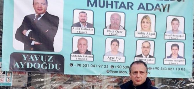 Mühendis Yavuz Aydoğdu Tepe Mahallesi’nden Muhtar Adayı Oldu