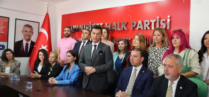 BAŞKAN ÜNLÜ CHP’LİLERLE BAYRAMLAŞTI