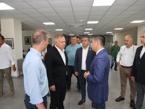 CHP GENEL BAŞKAN YARDIMCISI ZEYBEK’TEN BAŞKAN ÜNLÜ’YE ZİYARET