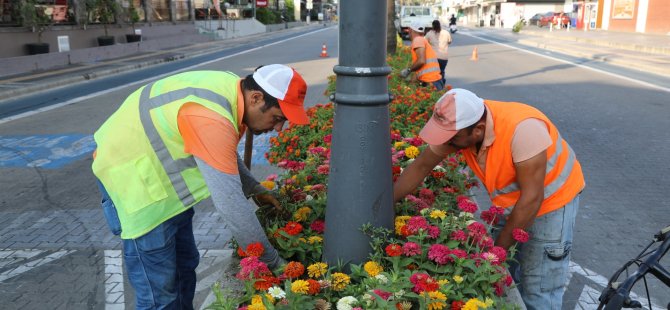 PARK VE BAHÇELER DURMAK BİLMİYOR