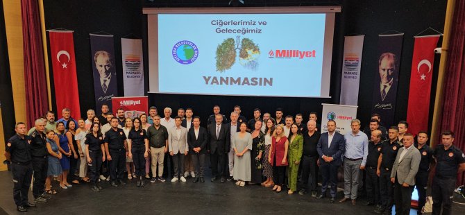 “Milliyet gazetesi Marmaris'te ‘geleceğimiz yanmasın’ Forumu düzenledi