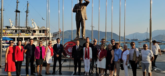 CHP'nin 101. Yaşı Marmaris'te Kutlandı