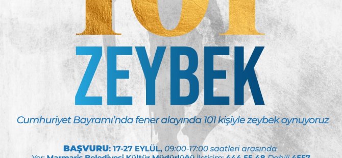 101. YILDA 101 KİŞİYLE ZEYBEK GÖSTERİSİ