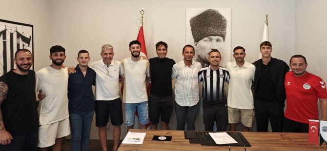 Martılar 7 futbolcu da transfer etti