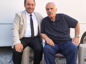 İHSAN TAŞ’TAN HALİL ERGÜN’E SÜRPRİZ ZİYARET