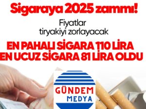 Sigara Fiyatlarına ÖTV Zammı Geldi