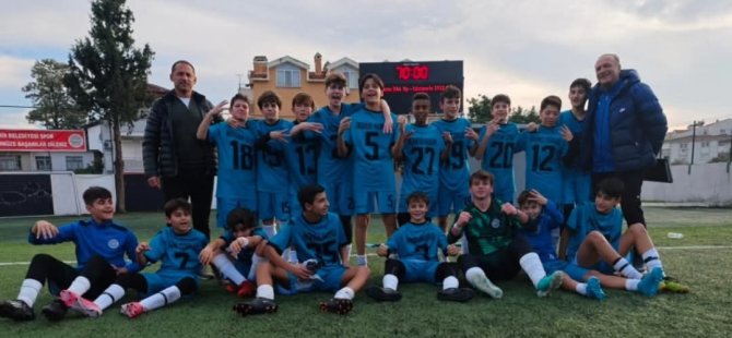 Marmaris Belediyesi Gençlik Spor Kulübü U 14 takımı Play-off'u garantiledi